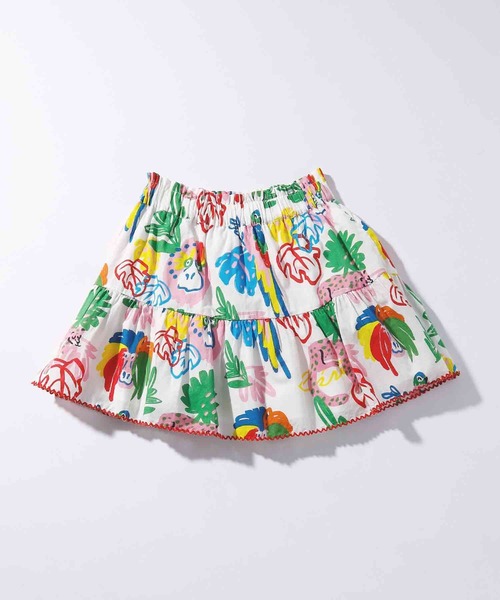 STELLA McCARTNEY(ステラマッカートニー)の「STELLA McCARTNEY (ステラマッカートニー) Kids & Junior アニマルフレアスカート(スカート・キッズ・アイボリー・6Y/4Y/12Y/10Y/8Y)」の4枚目の写真