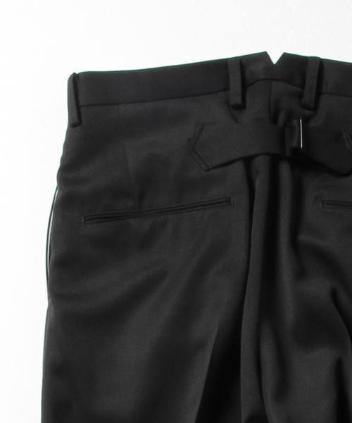 BEAMS BOY（ビームスボーイ）の「BEAMS BOY / ギャバ ワイド スラックス（スラックス・レディース・グレー/ネイビー・0/1）」の9枚目の写真