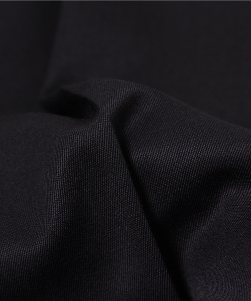 BEAMS BOY（ビームスボーイ）の「BEAMS BOY / ギャバ ワイド スラックス（スラックス・レディース・グレー/ネイビー・0/1）」の3枚目の写真