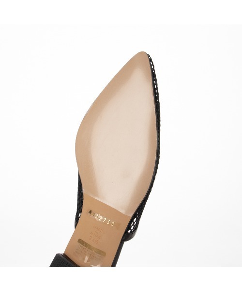 Mode et Jacomo（モードエジャコモ）の「メッシュフラットミュール（サンダル・レディース・ブラック系その他/ホワイト系その他4/ダークオレンジ・23cm/23.5cm/24cm/24.5cm/22.5cm）」の17枚目の写真