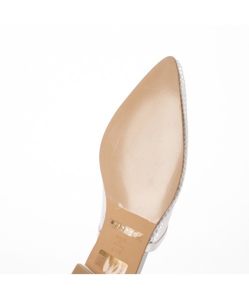 Mode et Jacomo（モードエジャコモ）の「メッシュフラットミュール（サンダル・レディース・ブラック系その他/ホワイト系その他4/ダークオレンジ・23cm/23.5cm/24cm/24.5cm/22.5cm）」の7枚目の写真