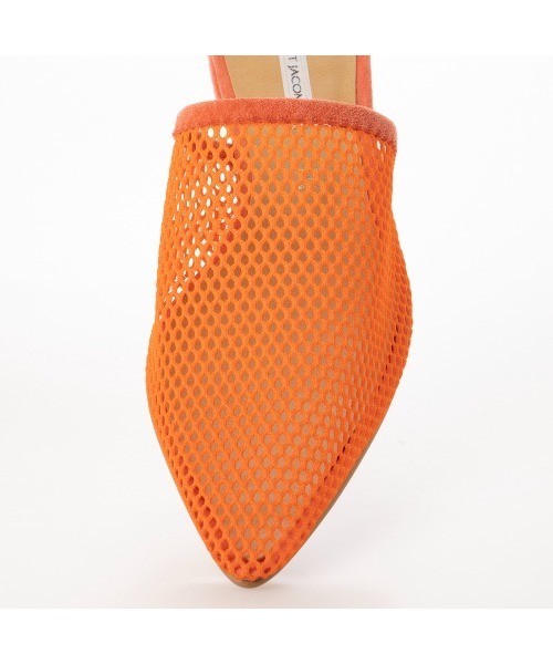 Mode et Jacomo（モードエジャコモ）の「メッシュフラットミュール（サンダル・レディース・ブラック系その他/ホワイト系その他4/ダークオレンジ・23cm/23.5cm/24cm/24.5cm/22.5cm）」の13枚目の写真