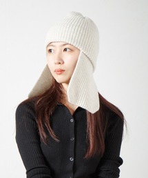 RACAL（ラカル）の「Ear Tab Knit Watch / 耳当てニットワッチ（ニットキャップ/ビーニー）」