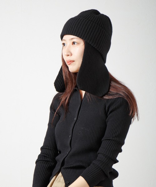Ear Tab Knit Watch / 耳当てニットワッチ（ニットキャップ/ビーニー