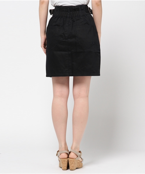 mystic（ミスティック）の「デニムスカート（スカート・レディース・ネイビー/ブラック・ﾌﾘ-）」の5枚目の写真