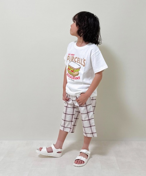 新品　バーバリー　パンツ　90   ハーフパンツ　ロンT 折り返しチェック 楽天市場】チェック パンツ（ブランドバーバリー）（キッズ