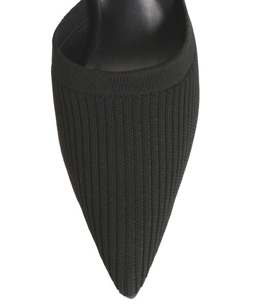 GYDA（ジェイダ）の「リブニットポインテッドミュール（パンプス・レディース・ブラック/ベージュ・SMALL/MEDIUM/LARGE）」の6枚目の写真