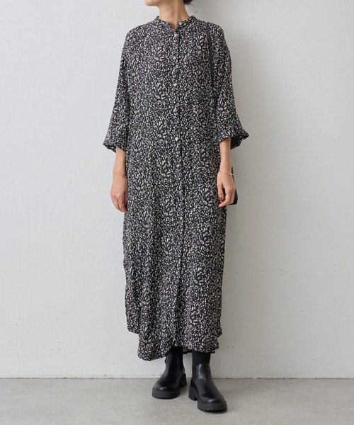 BEARDSLEY（ビアズリー）の「ジャガードシャツワンピース（ワンピース  