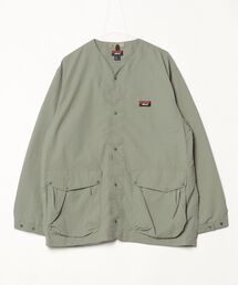 NANGA（ナンガ）の「NYLON TUSSER NO COLLAR JACKET/ナイロンタッサー ノーカラー ジャケット（ノーカラージャケット）」