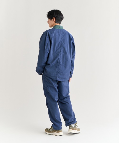 NYLON TUSSER NO COLLAR JACKET/ナイロンタッサー ノーカラー