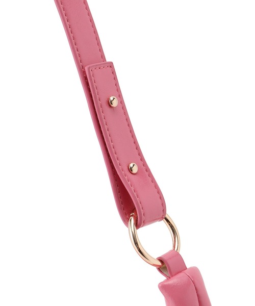 セール】リンクルエナメルワイドワンショルダー＆クラッチバッグ