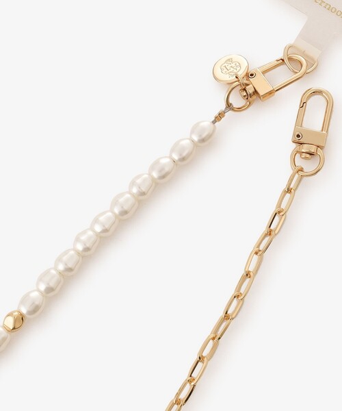 Afternoon Tea（アフタヌーンティー）の「スマホショルダーストラップ（スマホケース/カバー・レディース・ホワイト・ONE SIZE）」の4枚目の写真