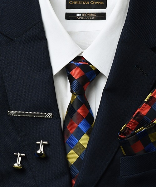 F&D : スーツ ギフト箱 4点セット ジオメトリック（ネクタイ）｜Fun 