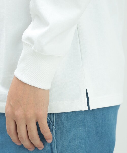 BEAMS HEART（ビームスハート）の「【ユニセックス】サーフベアー ロングスリーブ Tシャツ（Tシャツ/カットソー・メンズ・ブルー系その他/ホワイト/ネイビー・M/S/XL/L）」の15枚目の写真