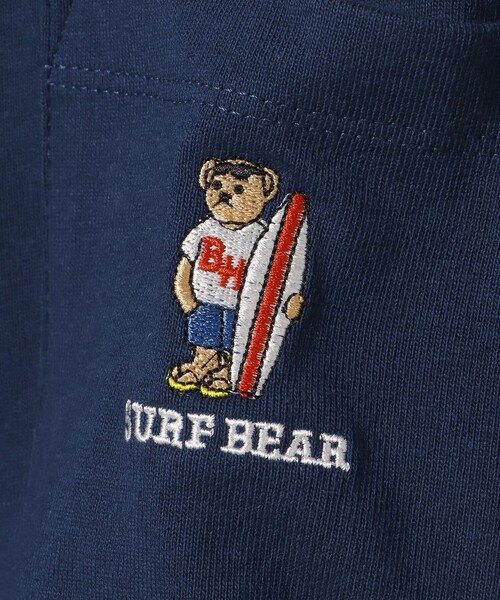 BEAMS HEART（ビームスハート）の「【ユニセックス】サーフベアー ロングスリーブ Tシャツ（Tシャツ/カットソー・メンズ・ブルー系その他/ホワイト/ネイビー・M/S/XL/L）」の21枚目の写真