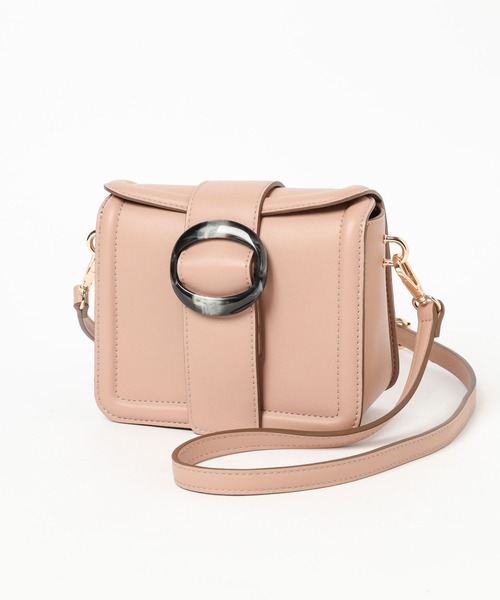 Andemiu（アンデミュウ）の「ベッコウカナグミニバッグ994456（ショルダーバッグ・レディース・ブラウン/イエロー/ピンク/ブラック・FREE）」の13枚目の写真