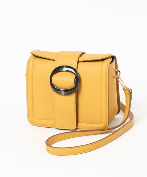 Andemiu（アンデミュウ）の「ベッコウカナグミニバッグ994456（ショルダーバッグ・レディース・ブラウン/イエロー/ピンク/ブラック・FREE）」の15枚目の写真