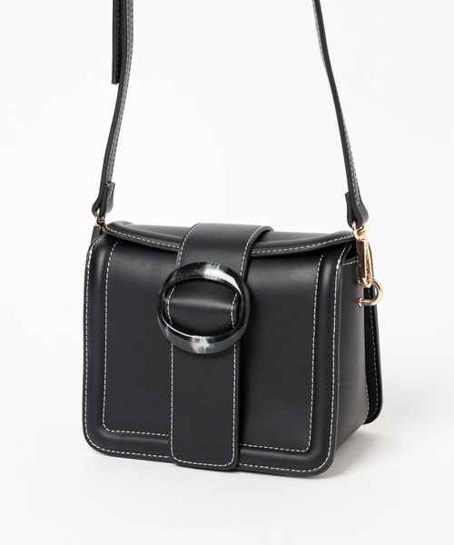 Andemiu（アンデミュウ）の「ベッコウカナグミニバッグ994456（ショルダーバッグ・レディース・ブラウン/イエロー/ピンク/ブラック・FREE）」の20枚目の写真