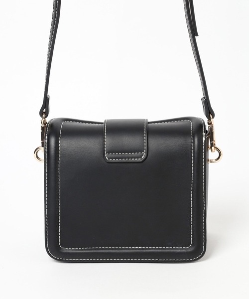 Andemiu（アンデミュウ）の「ベッコウカナグミニバッグ994456（ショルダーバッグ・レディース・ブラウン/イエロー/ピンク/ブラック・FREE）」の21枚目の写真