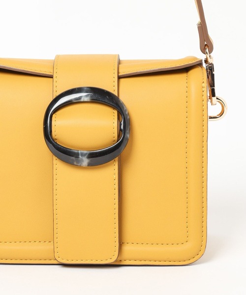 Andemiu（アンデミュウ）の「ベッコウカナグミニバッグ994456（ショルダーバッグ・レディース・ブラウン/イエロー/ピンク/ブラック・FREE）」の19枚目の写真