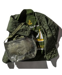 COVERED PARACHUTE SHOULDER BAG