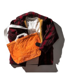 COVERED PARACHUTE SHOULDER BAG