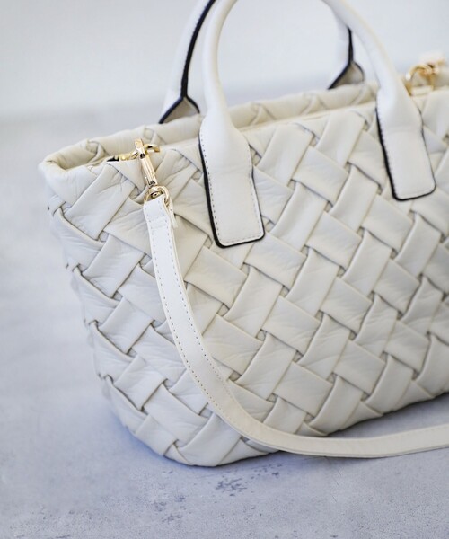 ブランド雑貨総合 セール】quaranciel: メッシュ 2way ショルダー バッグ バッグ