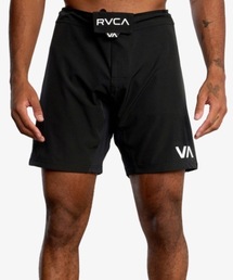 RVCA SPORT メンズ FIGHT SCRAPPER 17 ウォークパンツ/ショートパンツ 【2024年春夏モデル】/ルーカブランドロゴプリント4WAYストレッチファイティングパンツ