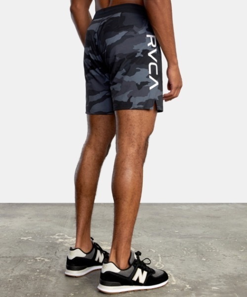 RVCA(ルーカ)の「RVCA SPORT メンズ FIGHT SCRAPPER 17 ウォークパンツ/ショートパンツ 【2024年春夏モデル】/ルーカブランドロゴプリント4WAYストレッチファイティングパンツ(その他パンツ・メンズ・ブラック系その他/ブラック/カモフラージュ・30inch/32inch/34inch/36inch)」の11枚目の写真