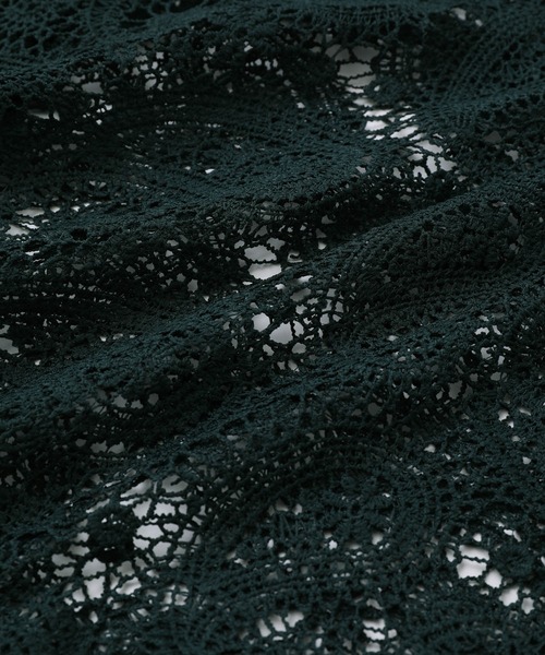 JUNRED(ジュンレッド)の「ペイズリーレースロングスリーブシャツ(シャツ/ブラウス・メンズ・ブラック/グリーン・S/M/L)」の15枚目の写真