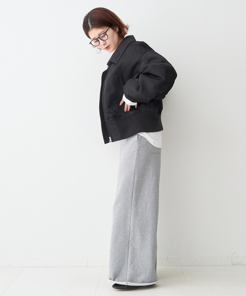 Spick & Span（スピックアンドスパン）の「パデッドフライトブルゾン 
