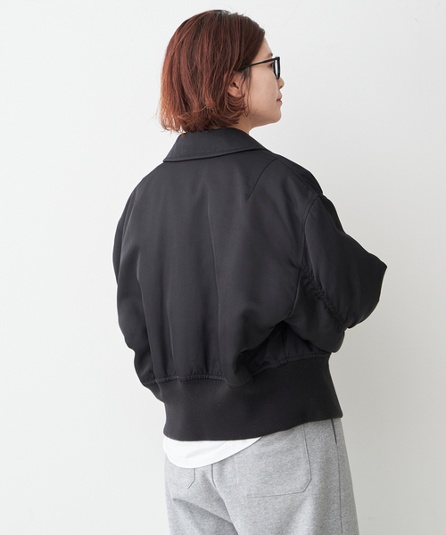Spick & Span（スピックアンドスパン）の「パデッドフライトブルゾン 