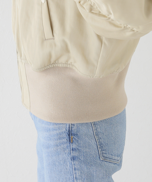 Spick & Span（スピックアンドスパン）の「パデッドフライトブルゾン 