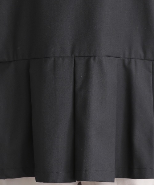 and it_（アンドイット）の「オケージョン ノーカラージャケット（ノーカラージャケット・レディース・ブラック・S/M/L）」の11枚目の写真