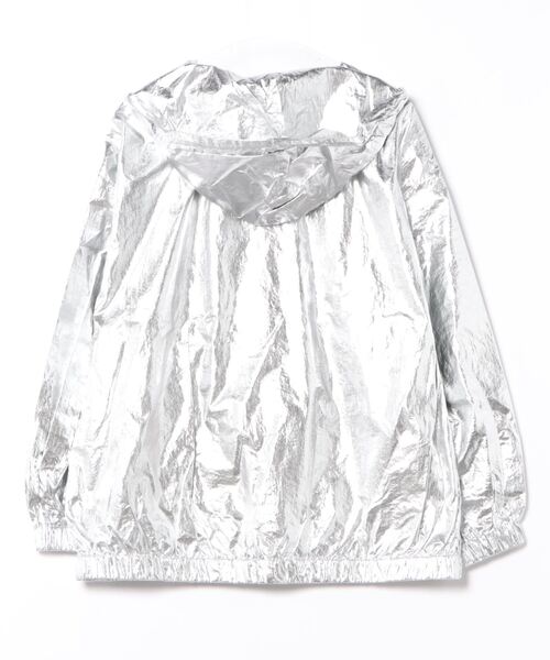 Alley by w closet（アリーバイダブルクローゼット）の「【Alley】宇宙アノラックパーカー（パーカー・レディース・シルバー/ピンク・FREE）」の3枚目の写真