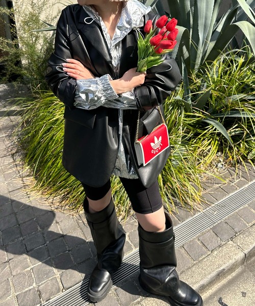 Alley by w closet（アリーバイダブルクローゼット）の「【Alley】宇宙アノラックパーカー（パーカー・レディース・シルバー/ピンク・FREE）」の21枚目の写真