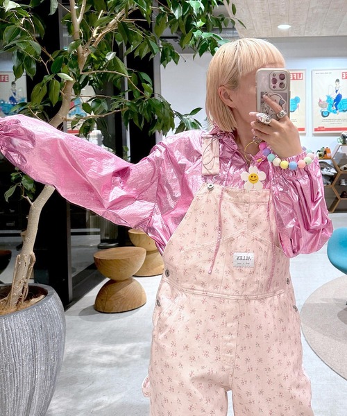 Alley by w closet（アリーバイダブルクローゼット）の「【Alley】宇宙アノラックパーカー（パーカー・レディース・シルバー/ピンク・FREE）」の17枚目の写真