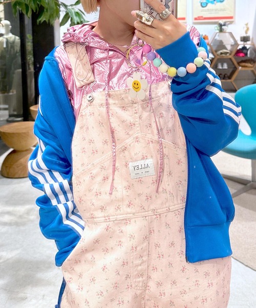 Alley by w closet（アリーバイダブルクローゼット）の「【Alley】宇宙アノラックパーカー（パーカー・レディース・シルバー/ピンク・FREE）」の7枚目の写真