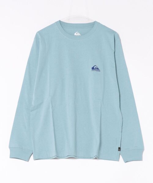 Quiksilver(クイックシルバー)の「CA POINT BREAKS LT/クイックシルバーバックプリント長袖ロンT(Tシャツ/カットソー・メンズ・ホワイト/ブラック/ブルー・MEDIUM/LARGE)」の1枚目の写真