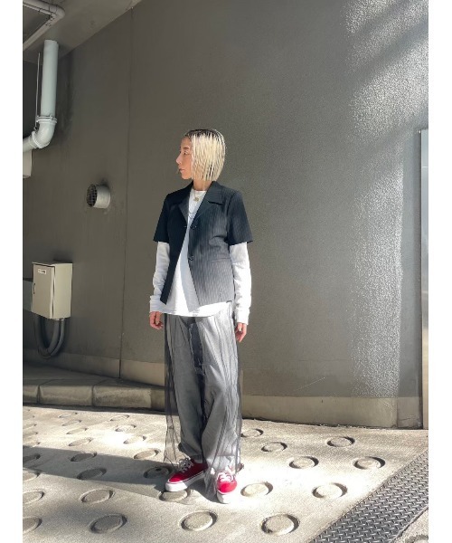 BLACK BY MOUSSY（ブラックバイマウジー）の「compact half sleeve