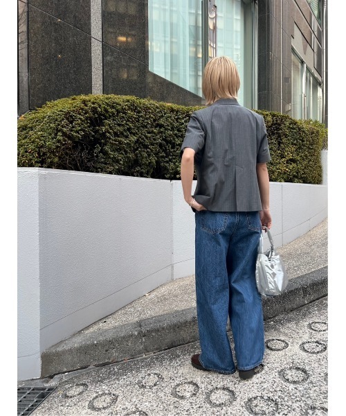 BLACK BY MOUSSY（ブラックバイマウジー）の「compact half sleeve