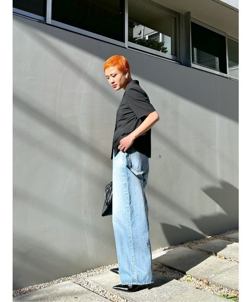 BLACK BY MOUSSY（ブラックバイマウジー）の「compact half sleeve