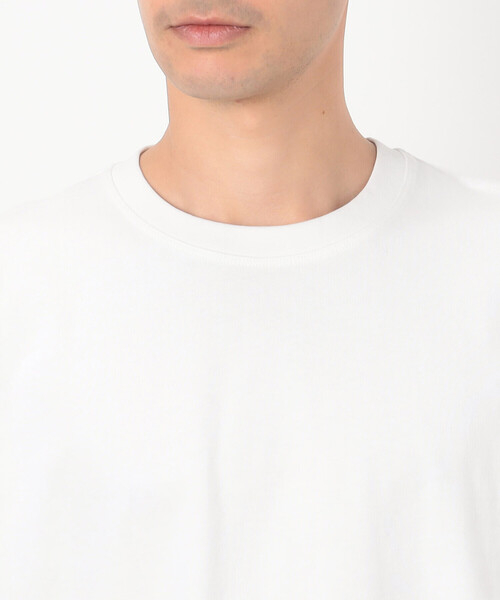 COMME CA COMMUNE(コムサコミューン)の「USAコットン引き揃え天竺 バックプリントTシャツ(Tシャツ/カットソー・メンズ・ホワイト/ブラック・MEDIUM/LARGE)」の13枚目の写真