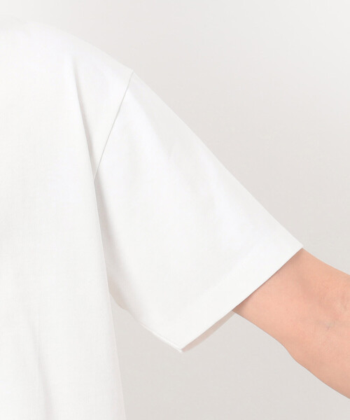 COMME CA COMMUNE(コムサコミューン)の「USAコットン引き揃え天竺 バックプリントTシャツ(Tシャツ/カットソー・メンズ・ホワイト/ブラック・MEDIUM/LARGE)」の14枚目の写真