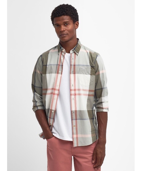 Barbour タータンチェックシャツ Sサイズ Barbour タータンチェックシャツ Sサイズ