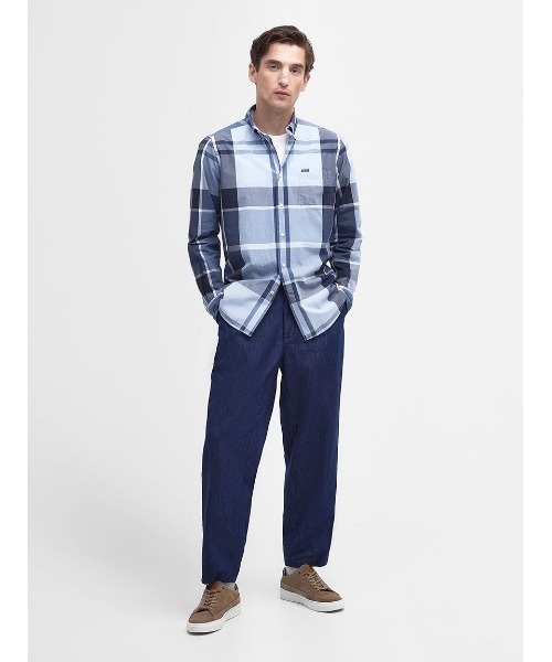 Barbour（バブアー）の「Harris タータンチェック シャツ（テーラード