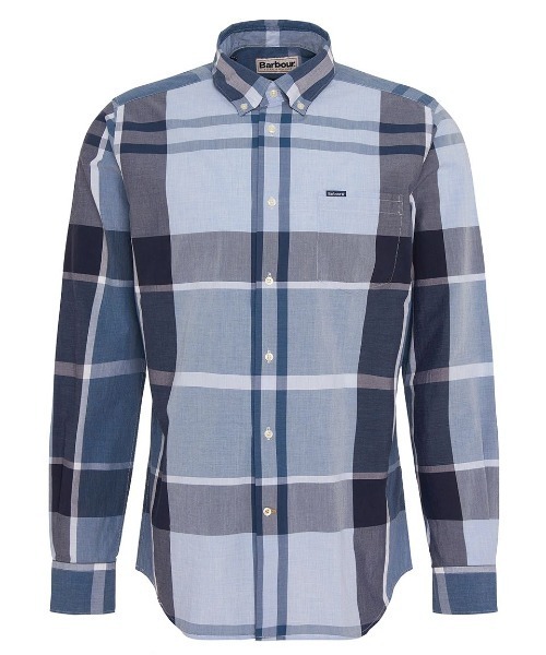 【新品、未使用品】Barbour テイラードフィット 長袖シャツ チェック柄 Barbour（バブアー）の「Harris タータンチェック シャツ（テーラード