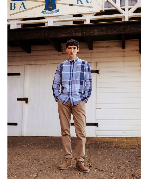 Barbour（バブアー）の「Harris タータンチェック シャツ（テーラード