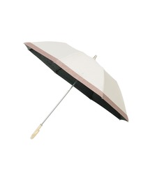 LANVIN collection（ランバン コレクション）の「遮光 遮熱 晴雨兼用 楽折 折りたたみ日傘　グログランリボン（折りたたみ傘）」