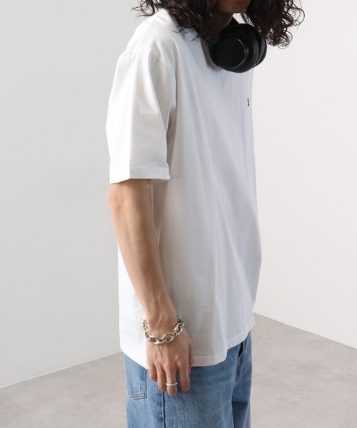 PLAYBOY（プレイボーイ）の「PLAYBOYTシャツ（Tシャツ/カットソー・メンズ・ホワイト系1/ホワイト系6/ホワイト系4/ホワイト系5/ホワイト系3/ホワイト系2・L/M/XL）」の11枚目の写真